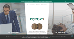 Desktop Screenshot of kaspersky.pl